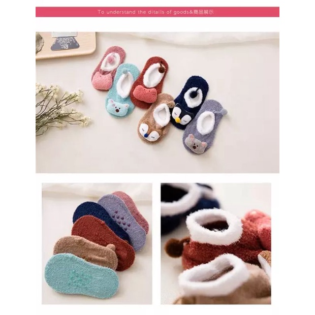 Kaos Kaki Bayi Import Anti Slip M106