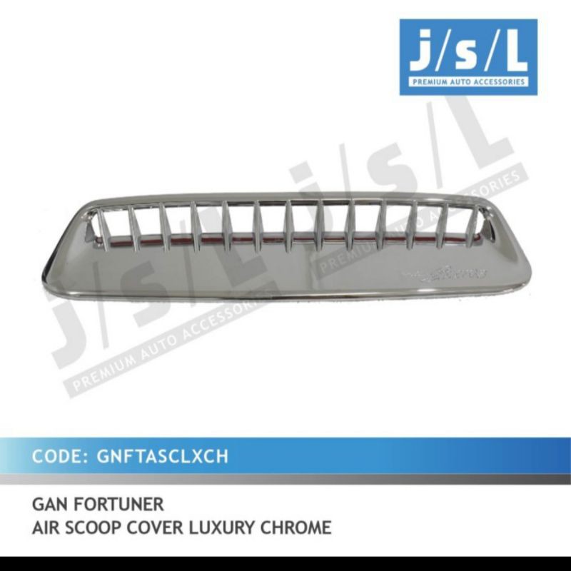 air scoop cover luxury chrome grand new Fortuner jsl