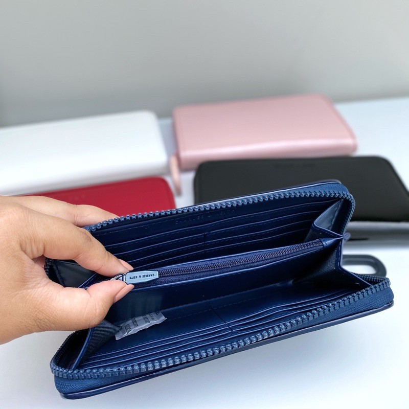 Patent Zip-Around Long Wallet