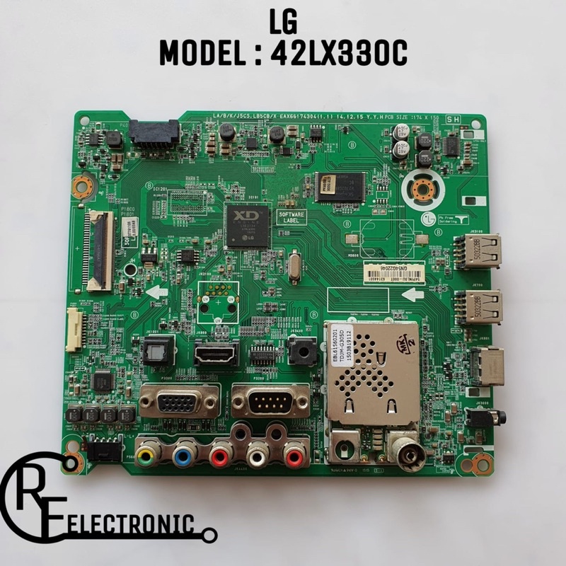 MB MOBO MAINBOARD MOTHERBOARD MESIN TV LED LG 42LX330C 42LX330 C