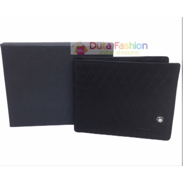 Dompet montblanc pria kulit asli import