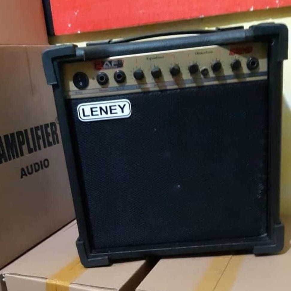 LJA Ampli oranye dan leney ampli Gitar clean dan Distorsi ampli 8in Untuk Gitar Akustik Accoustic