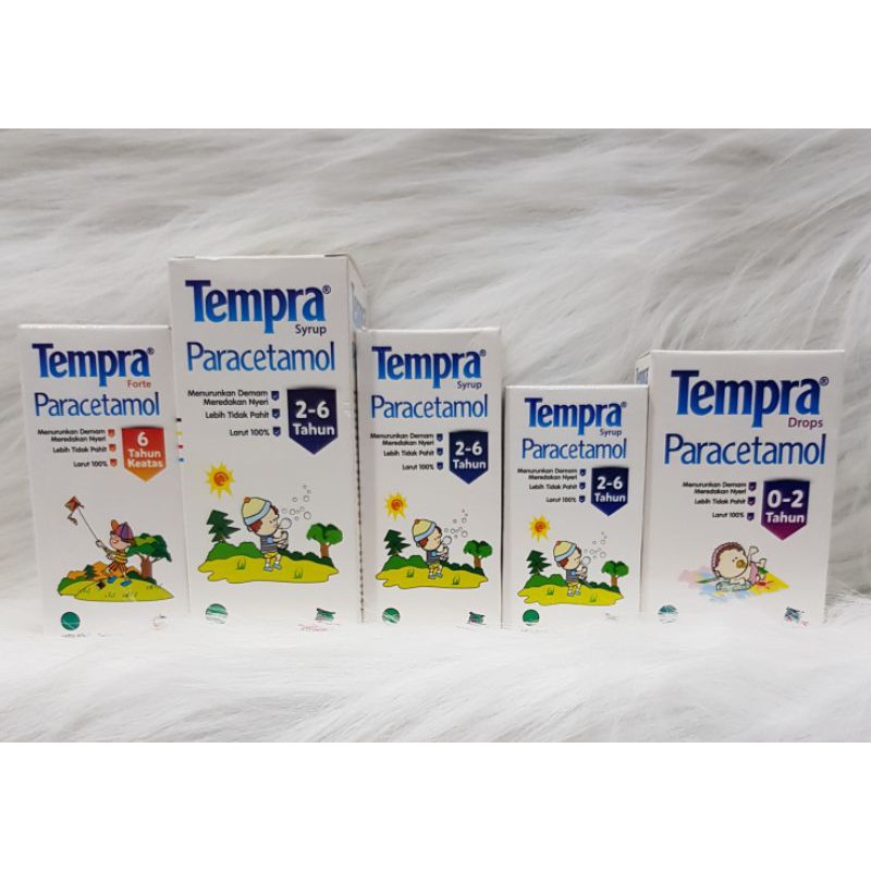 Tempra Paracetamol Syrup drops dan Forte