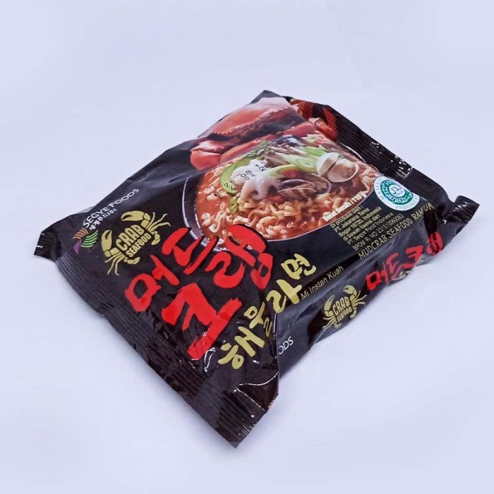 

Ss5g74gfd Crab Seafood Korean Noodle - Mie Kuah Instant Rasa Kepiting 115 Gram Ff04151