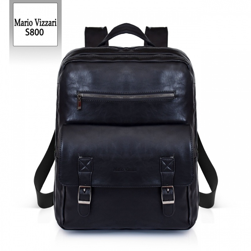 Tas Ransel Pria Kulit Mario Vizzari Bromine (S800) - Laptop