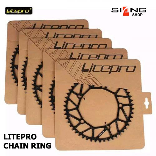 Chain ring Litepro 58T chainring for folding bike minivelo sepeda lipat fnhon dahon element pacific