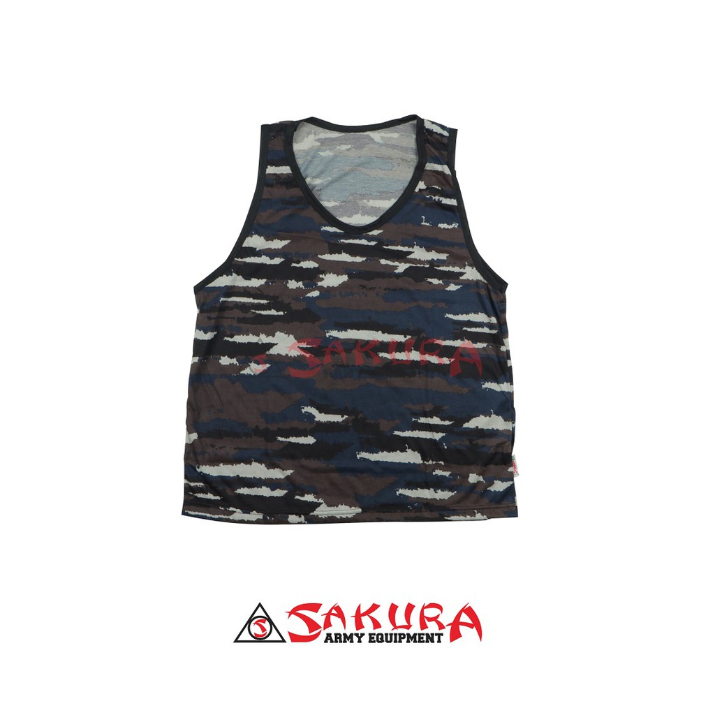 Kaos Singlet Loreng AL TNI AL
