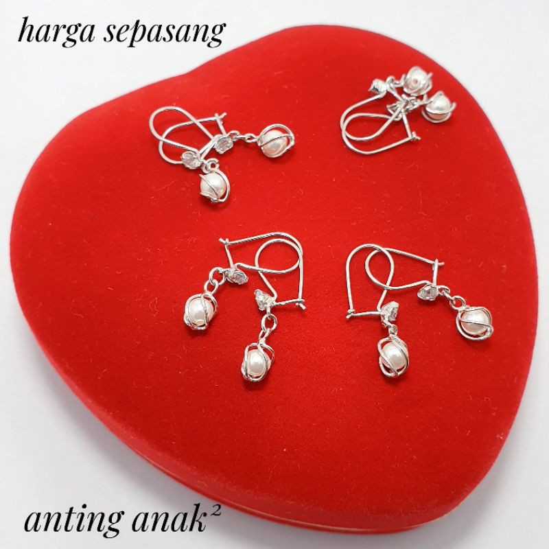 Anting Perak Anak Silver 925 - Anting Anak Anak Perak 925