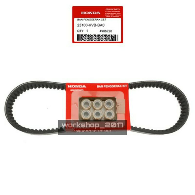 Vanbelt Vario 110 Karbu dan Roler Vario 110 Karbu Original