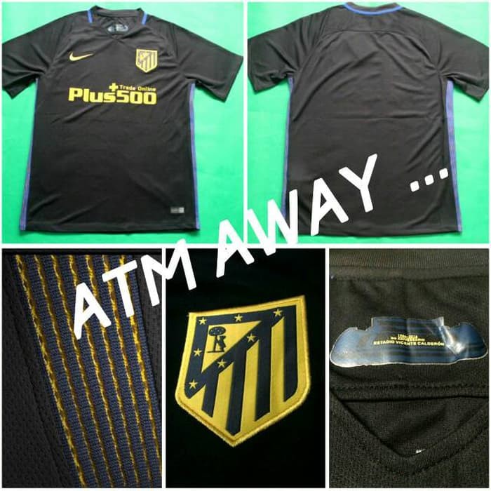 Hot Jersey Baju Bola Atm Atletico Madrid Away 16/17 Grade Ori |