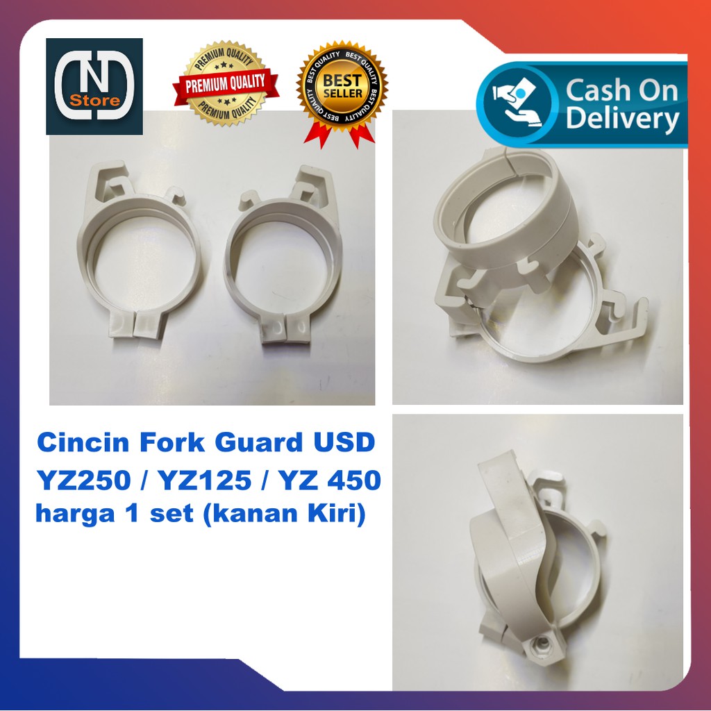 FORK GUARD SLIDERS / CINCIN COVER UPSIDE-DOWN YZ125 / YZ250 / YZ250F / YZ450F / WR450F