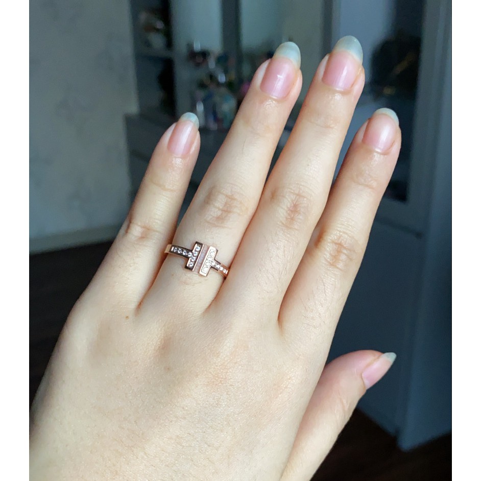 Cincin Titanium Mini Import Korea Wanita CK134 Unik Lucu Kekinian