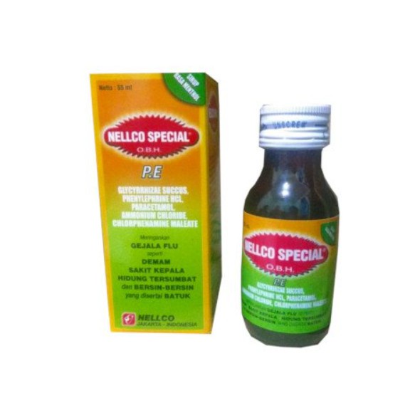 OBH Nellco Special PE Sirup Menthol Isi 55 Ml / OBH NELLCO SPECIAL MENTHOL