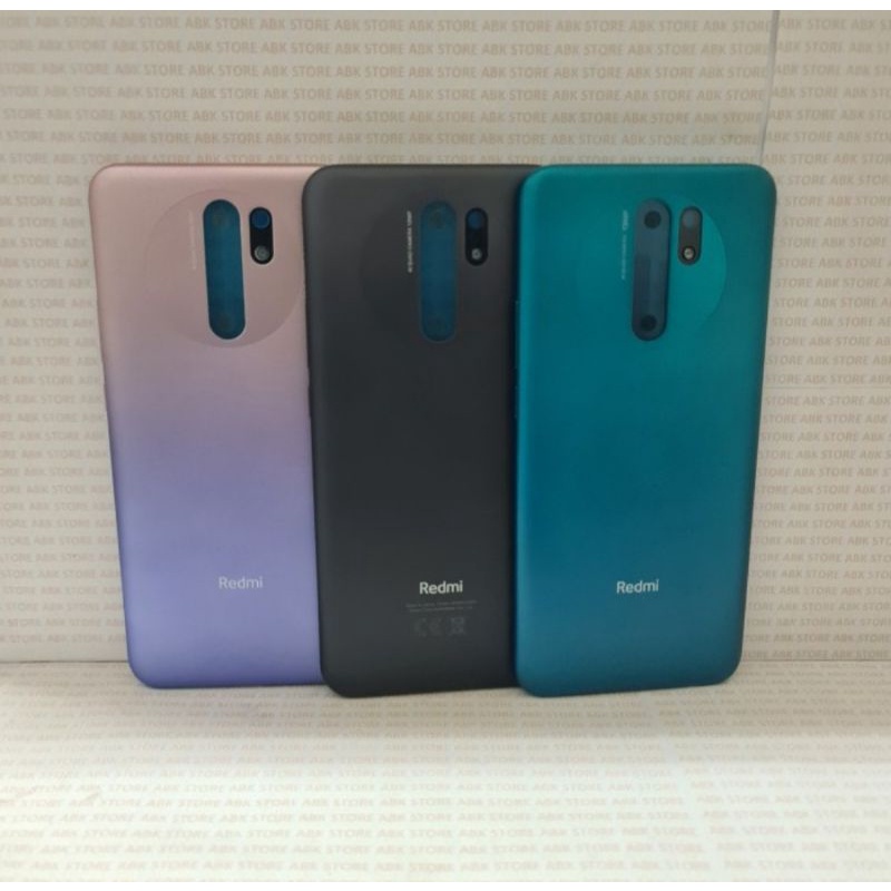 BACKDOOR BACK COVER CASING TUTUP BELAKANG XIAOMI REDMI 9 ORIGINAL