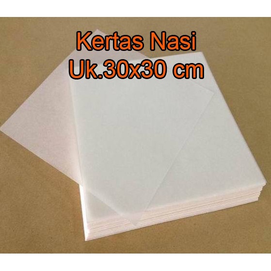 Kertas Nasi KFC 30 x 30 isi 50 Lembar