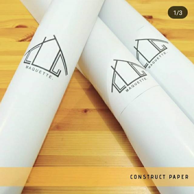 Bahan maket - Kertas konstruk uk plano 410 gr (tebal)