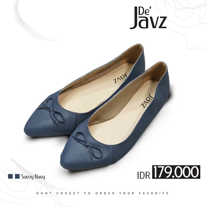 SEPATU FLAT SAVOY || De' Javz