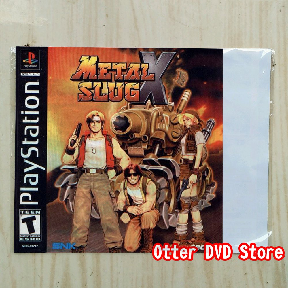 Kaset CD Game Ps1 Ps 1 Metal Slug X