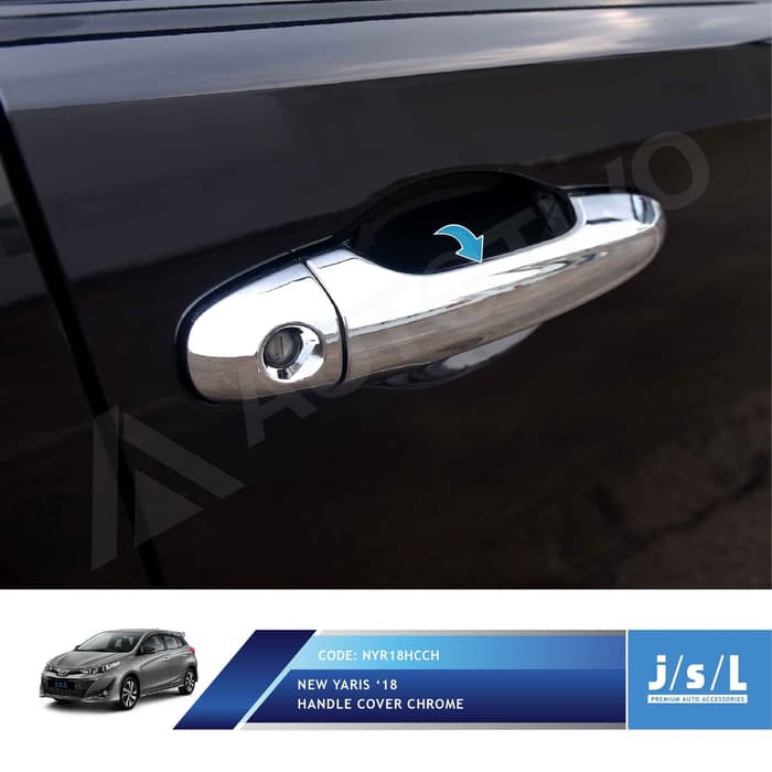 Cover handle New Yaris 2018 Chrome