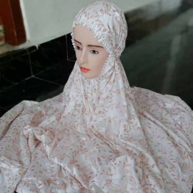 Mukena Terusan Sutra Jepang Milo