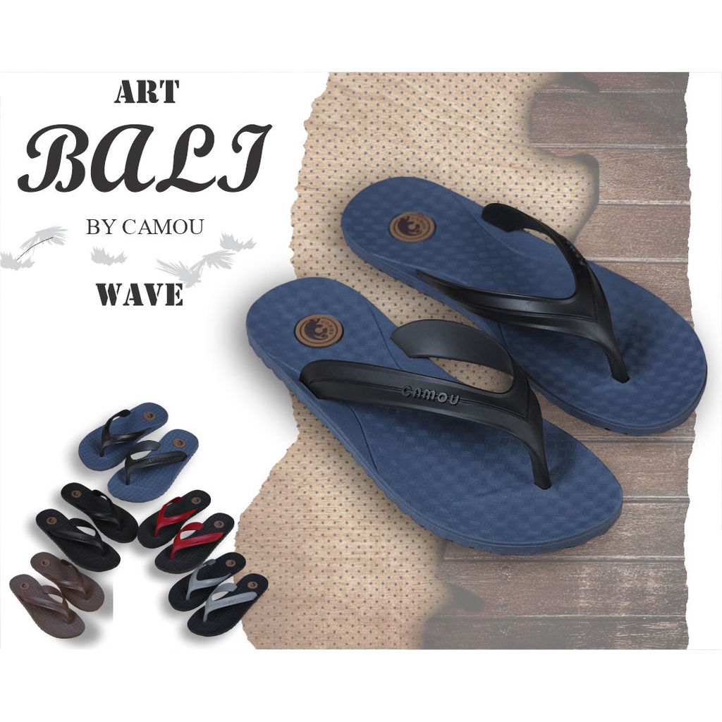 CAMOU - Sandal Pria - Sandal Camou Pria - BALI Wave Murah