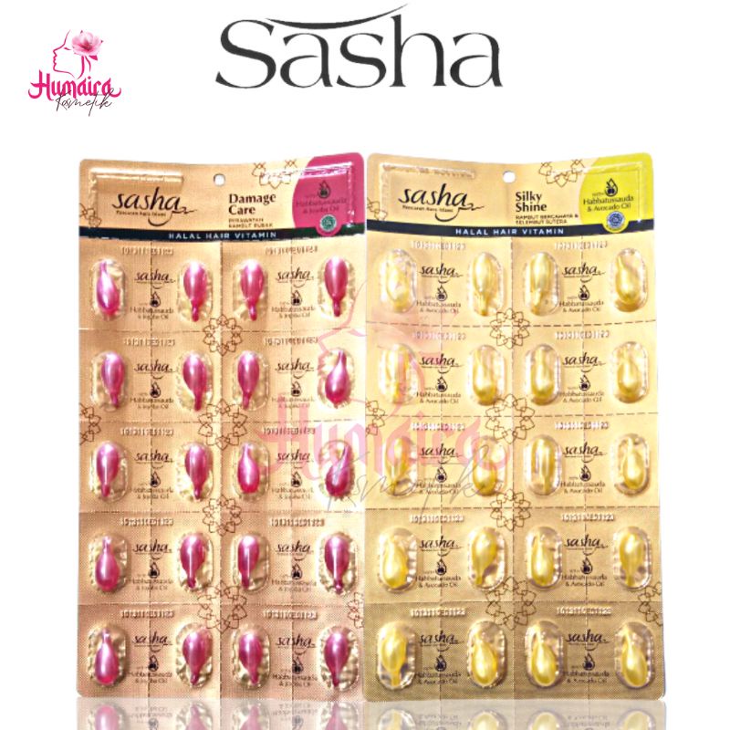Sasha Vitamin Rambut Isi 20