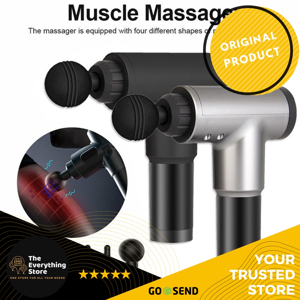 Alat Pijat Massage Gun ORIGINAL TES