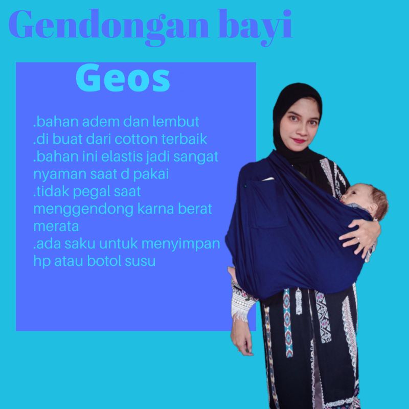 gendongan bayi kaos geos gendongan bayi samping perlengkapan bayi gendongan bayi instan-1