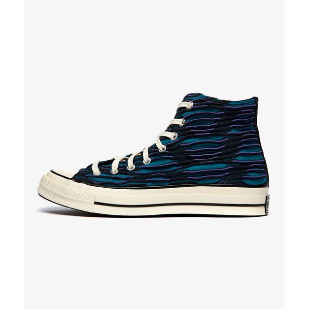 Sepatu Converse Chuck 70 70s Wavy Vibrant Knit Hi Ocean Depths Murah