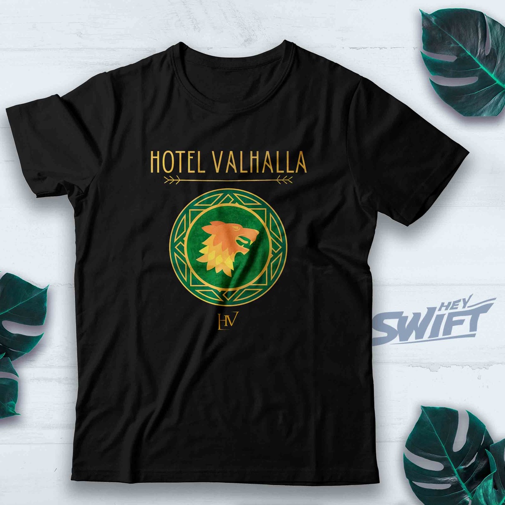 KAOS HOTEL VALHALLA STANDARD T-SHIRT BAJU DISTRO