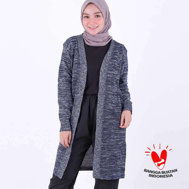 LONG CARDIGAN TWIST//LONG TUMBLR RAJUT