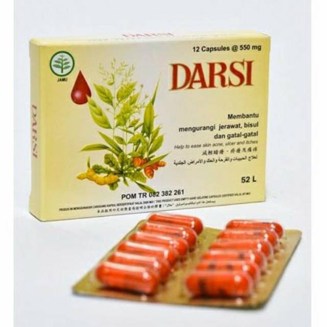 DARSI @12 kapsul/Pil