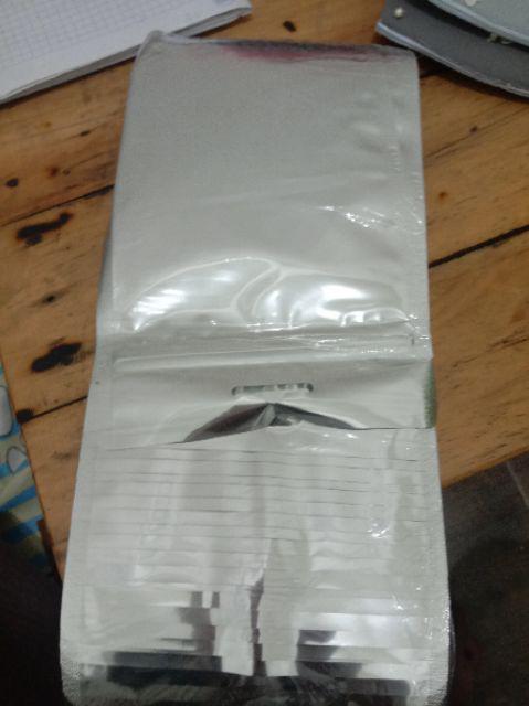 Plastik 250z Kemasan Kopi Snack Sachet Bag Kombinasi Foil Dan Bening 250g