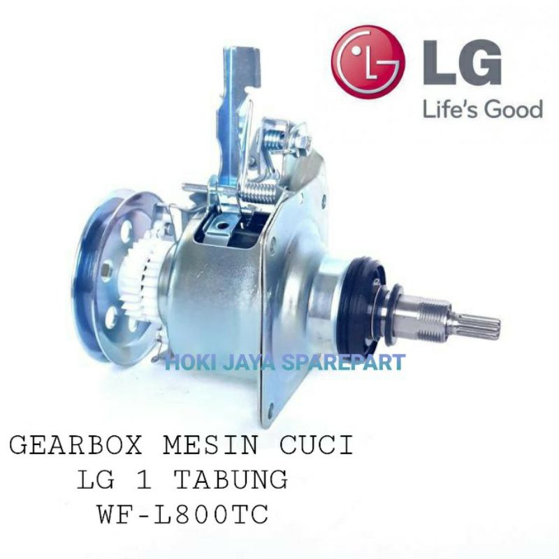 GEARBOX 2 GEAR MESIN CUCI TOP LOADING TURBO DRUM LG SERIAL WF-L800TC