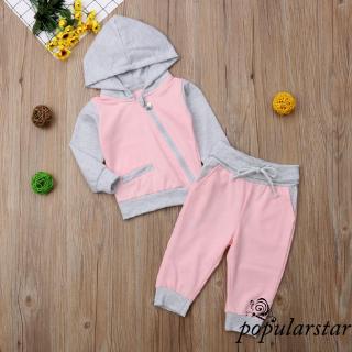 Setelan Sweater Kaos  Hoodie Lengan  Panjang  Celana untuk 