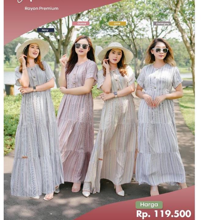 SALEE!!!!.. DASTER RUMAHAN RAYON PREMIUM MURAH ALEEZA DRESS BY GHINA FASHION