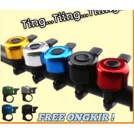 BEL SEPEDA GUNUNG MTB SUARA RING BELL AKSESORIS SEPEDA MURAH(COD)