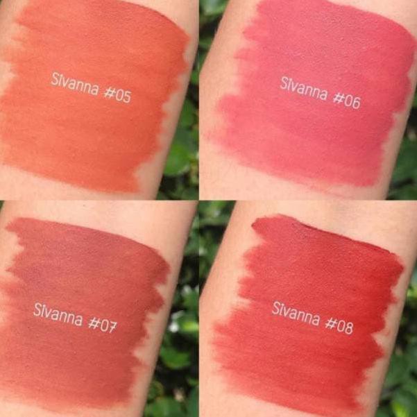 ☁ SIVANNA COLORS HF7004 2 IN1 MATTE LIPGLOSS + LIP LINER / LIPGLOSS / LIPSTIK / KOSMETIK BIBIR ❂