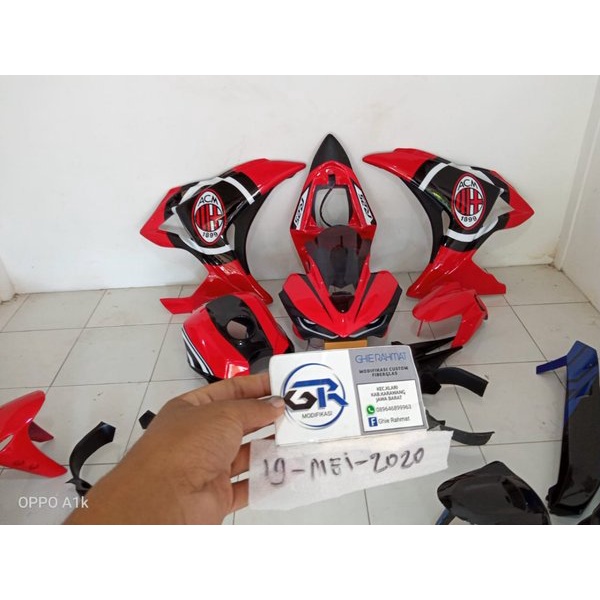 Full fairing R25 pnp New Megapro