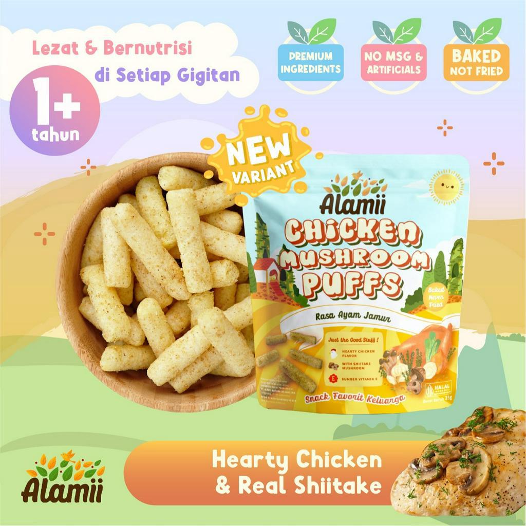 Alamii Puffs 25gr Snack Bayi Alamii  - Kabakids Store