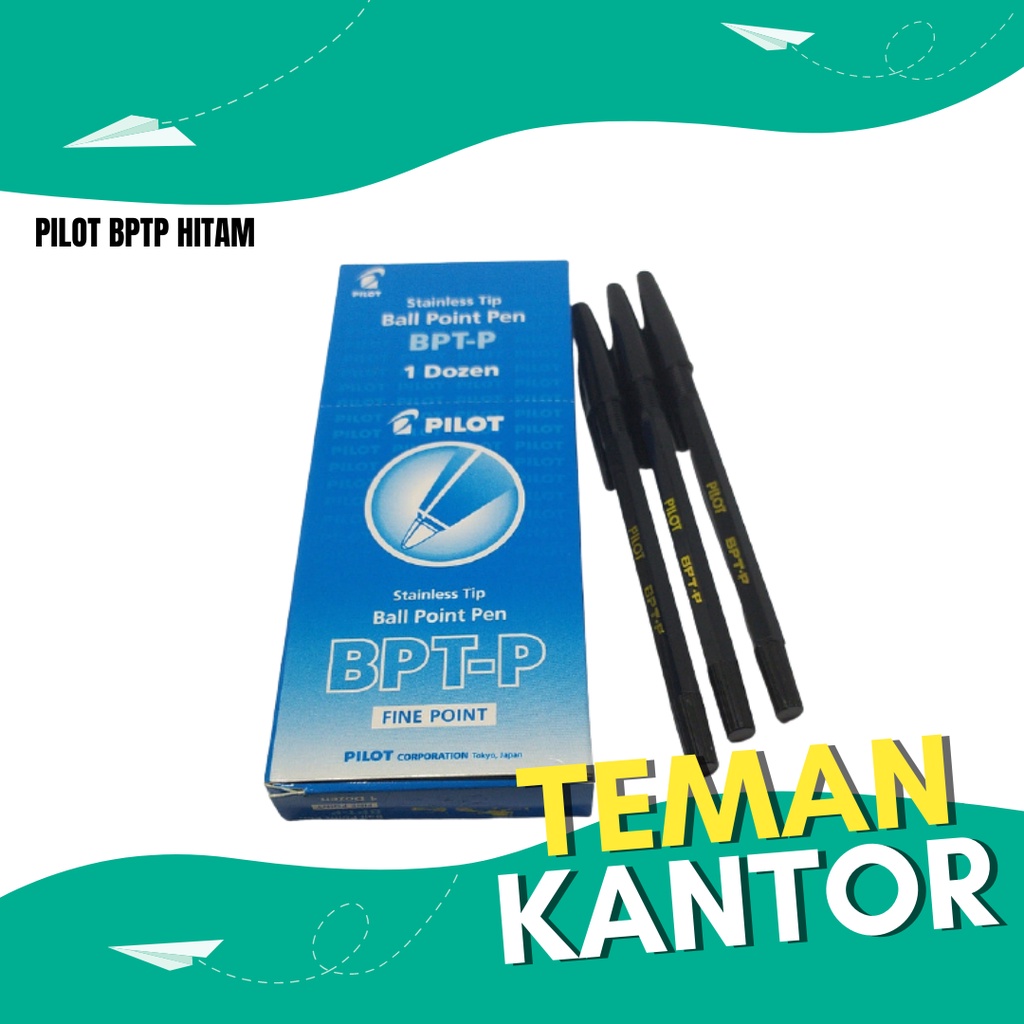 

Pulpen Bolpen Bolpoint Pilot BPT - P / BPTP Asli Original