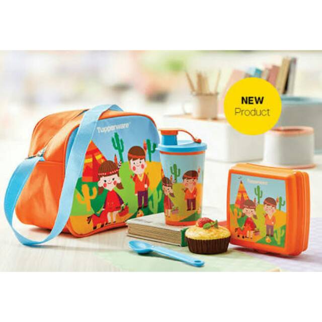 Tupperware Junior Bento Set/Tepak Makan Anak