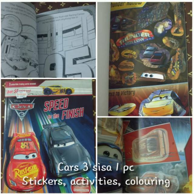 (NEW) COLORING BOOK CARS 3