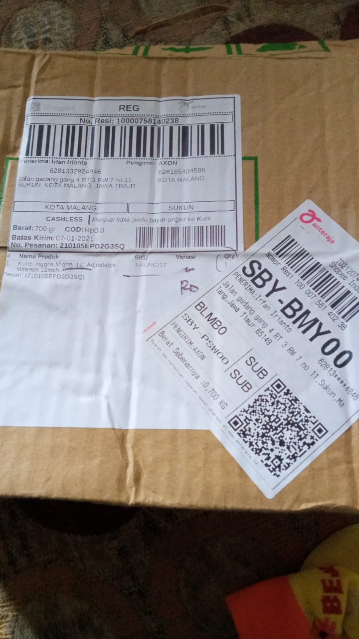 Kunci Inggris Mighty 12 Adjustable Wrench 12inch