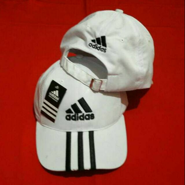 topi adidas sport putih