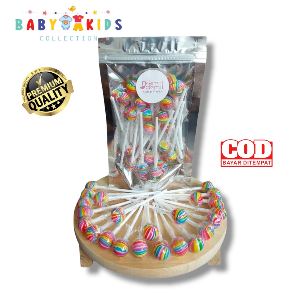 

Lolipop Marble Colourful | Lolipop Kelereng Pelangi Kualitas Premium