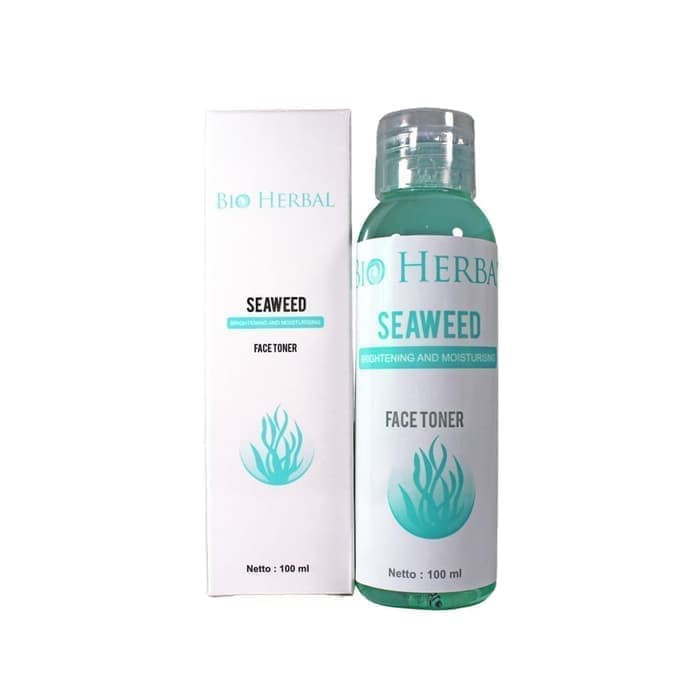 Bio Herbal Seaweed Face Toner / Brightening and Moisturizing BPOM
