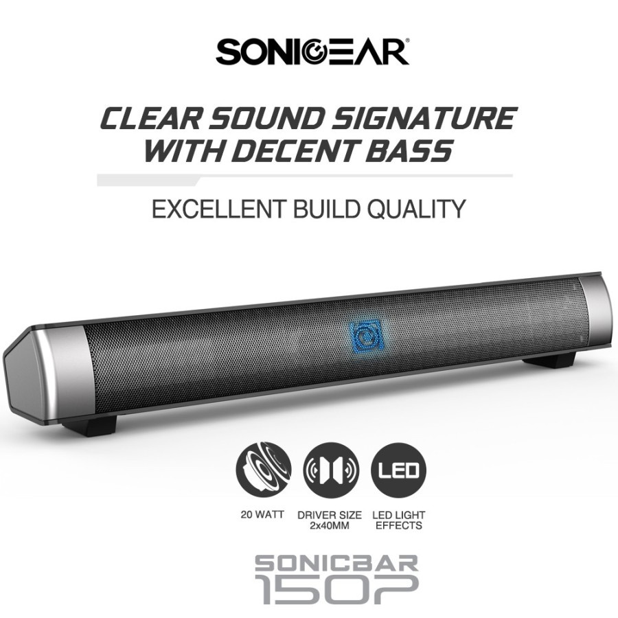 Speaker SONICGEAR AudioBox Sonicbar 150P + Sonic X AMP Controller