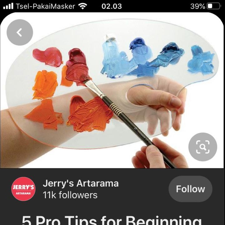 

Pallet Cat Lukis Akrilik / Palette Acrylic Cat Air Cat Minyak