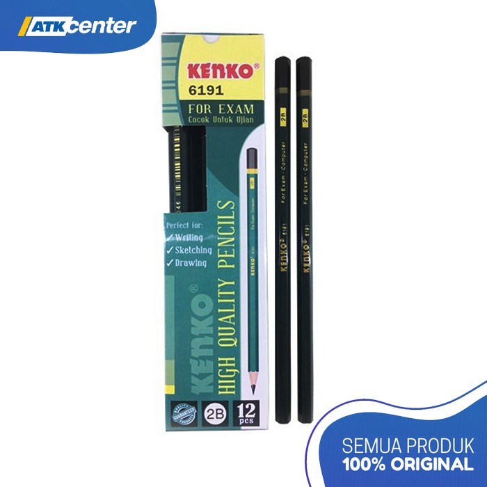 

Pensil 2B Kenko 6191 Body Green